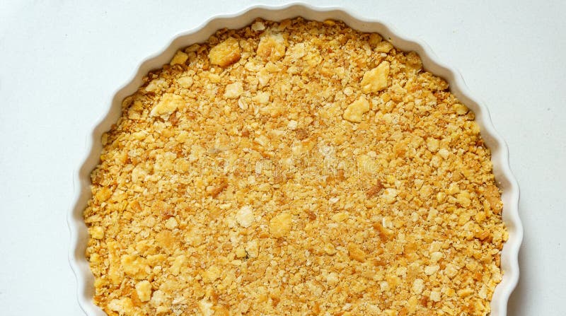 Close up of cracker crust royalty free stock photo