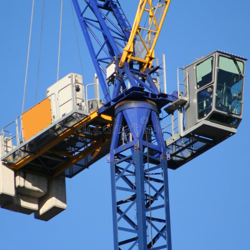 Construction cranes stock photo. Image of vertical, steel 3138156
