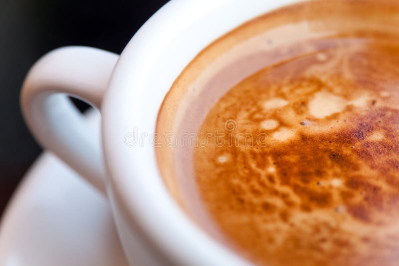 Close-up of a cup of coffee royalty free stock image Close-up of a cup of coffee royalty free stock image