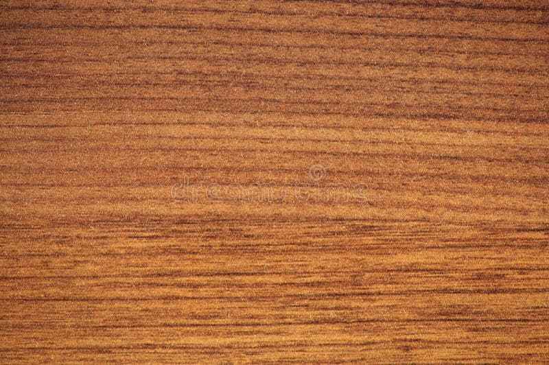 Closeup of Dark Alder, Polished Flat Surface of Natural Wood Stock