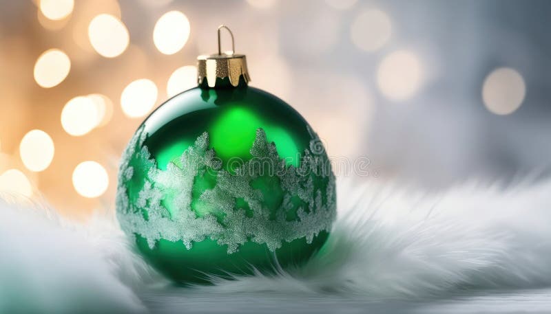 închiderea unor balamale decorative verzi pe blană albă. vector illustration