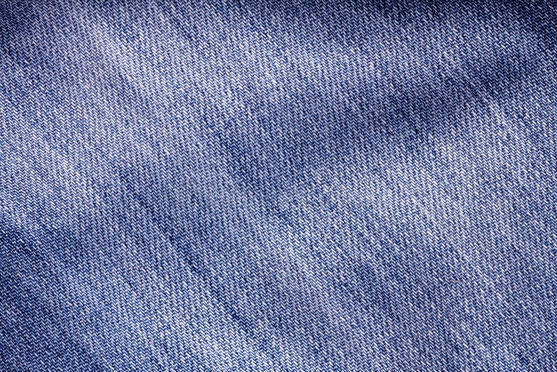 Close Up the Denim Blue Jeans Surface with Wave Texture Backgro Stock ...