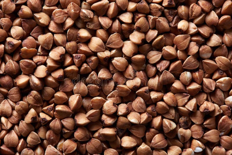 Dry buckwheat background