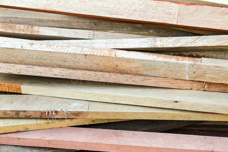 Dry plywood on the ground stock photo. Image of brown 78408142