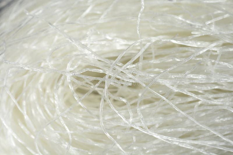 Uncooked Dry Glass Noodle, White Bean Asian Vermicelli, Rice Noodles