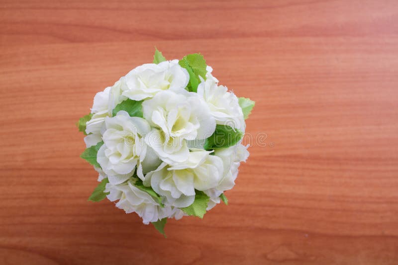 Close Up of Fake White Flower Stock Image Image of bouquet, flower