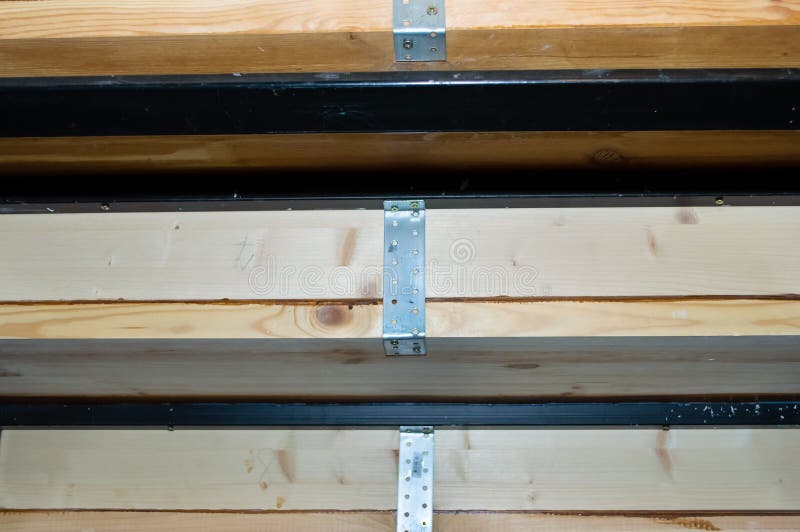 Fasteners on the Ladder from the Inside Perforated Metal Plate Stock