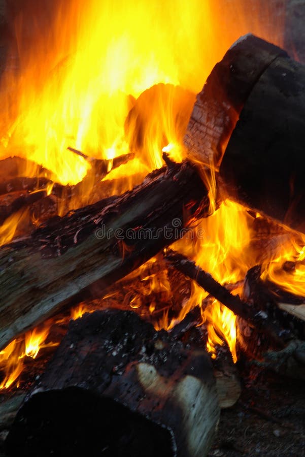 Close-up of fire and flames royalty free stock photos Close-up of fire and flames royalty free stock photos