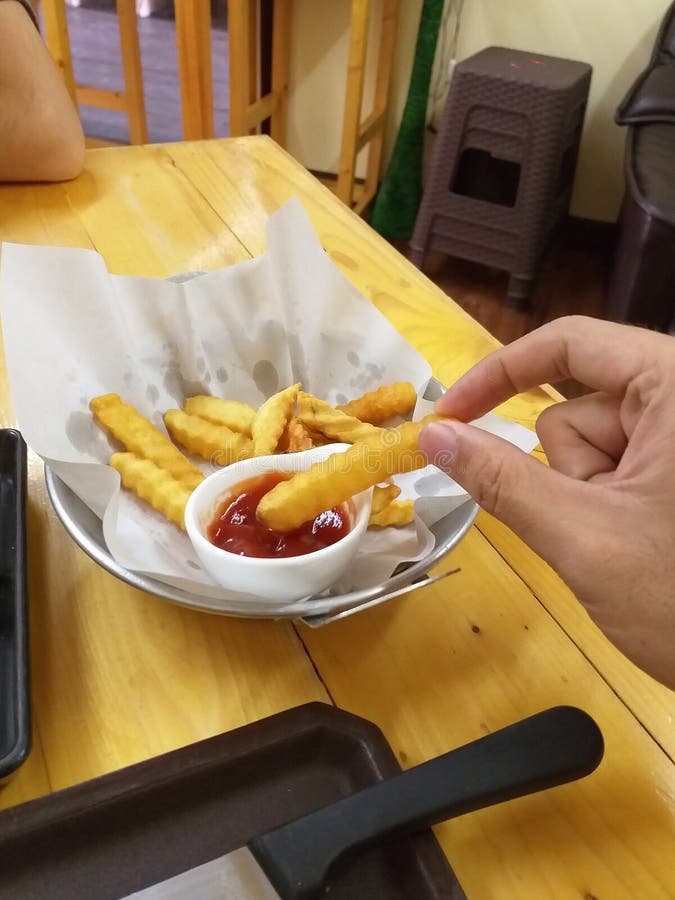 French Fries on Street Food Stock Photo - Image of fries, delicious