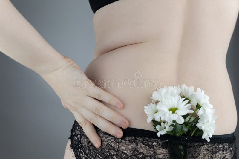 young beautiful woman in panties seen from behind, Stock Photo, Picture And  Rights Managed Image. Pic. G28-1164710
