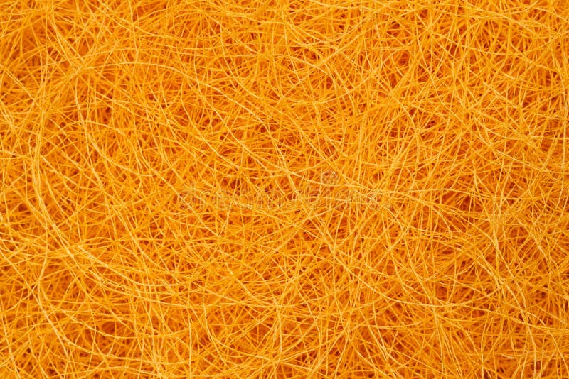 Close up of golden Thai silk thread royalty free stock image