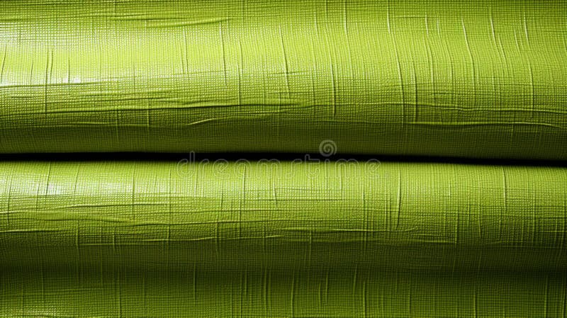 A close-up of a green fabric stock illustration