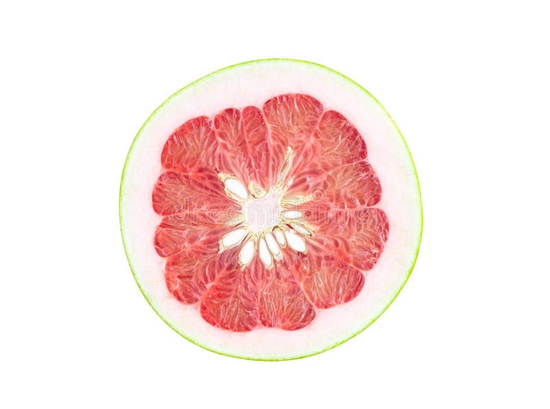 Close up green pomelo isolated on white background royalty free stock image Close up green pomelo isolated on white background royalty free stock image