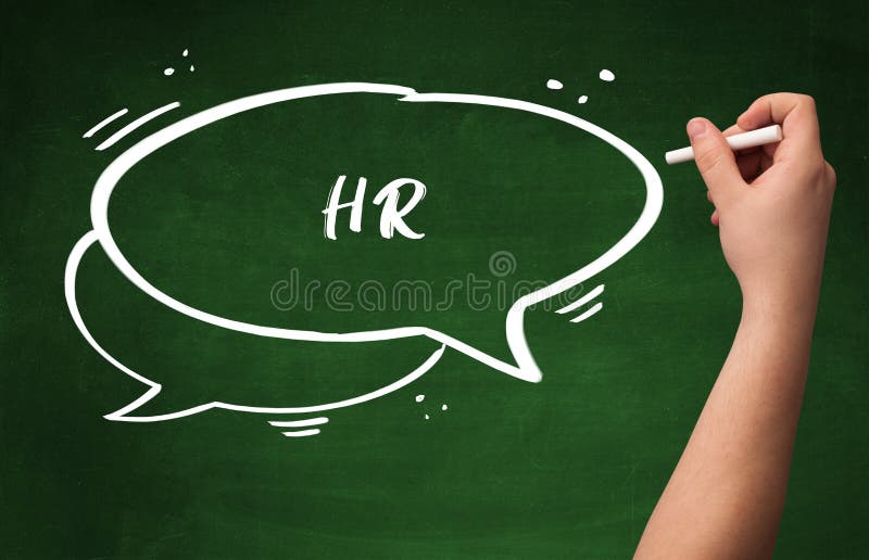 Closeup Hand Drawing Abbreviation Concept Stock Image Image of smart