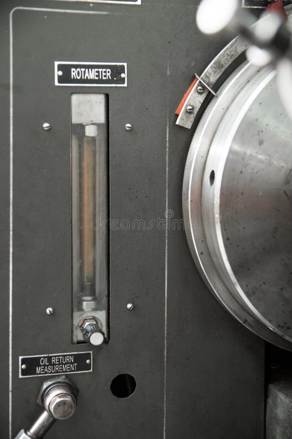 Closeup High Pressure Diesel Fuel Pump Test Bench Stock Photo Image