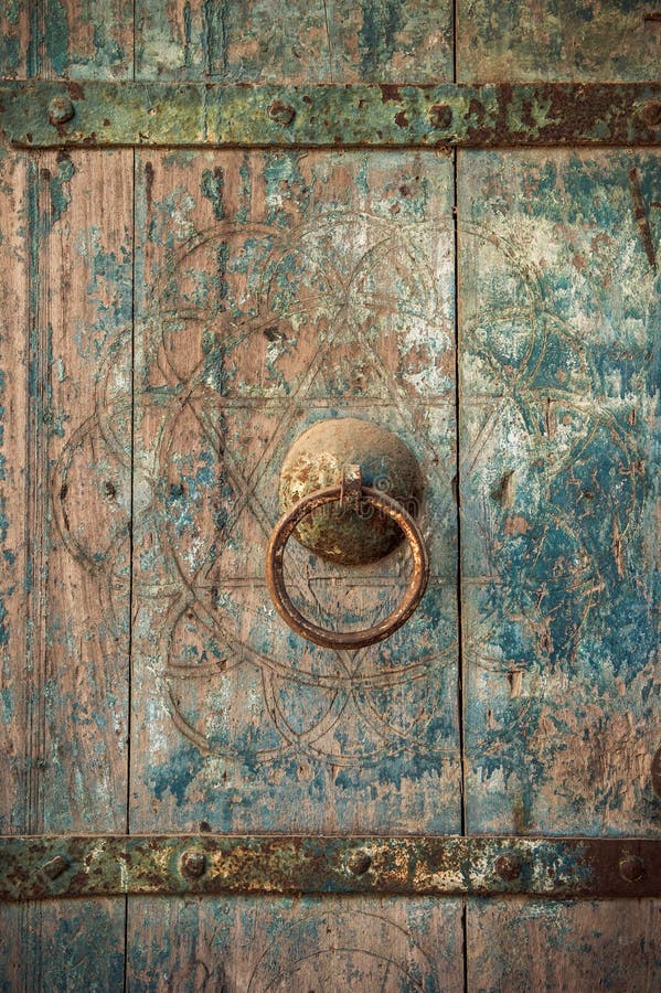 Closeup Image Of Ancient Doors Stock Photography Image 34519412
