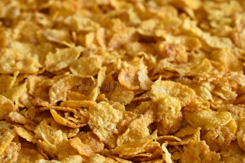 Dry Breakfast Cereal Close Up Stock Image Image of snack, fresh