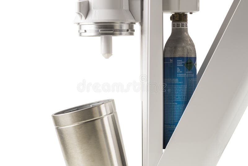 A Blue Carton of a Soda Stream Crystal Brand Seltzer Water Dispenser  Editorial Photography - Image of store, home: 240183937