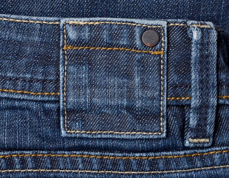 Jeans label clothing tag stock photo. Image of empty 105505210