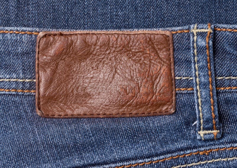 Jeans label stock image. Image of isolated, canvas, label - 19854337