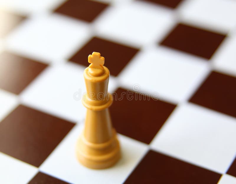 A Check Mate From A Chess King To Another On A Checkboard Stock Photo,  Picture and Royalty Free Image. Image 6730739.