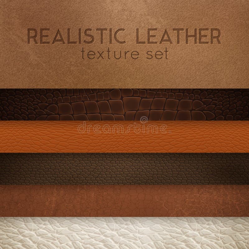 Brown leather texture or leather background. Leather sheet for making  leather bag, leather jacket, furniture and other. Abstract leather pattern  for design with copy space for text or image. Stock Photo