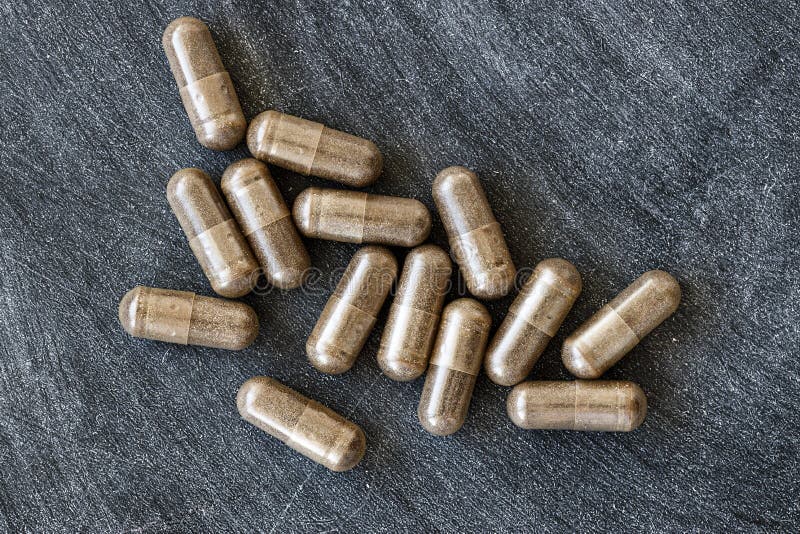 Closeup of Licorice DGL Capsules. Dietary Concept Stock Image Image of drug, medicinal 204518423
