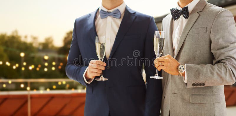 Close Up Male Gay Couple Champagne Glass Photos Free And Royalty Free 
