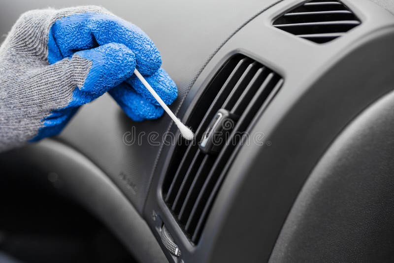 Car Ventilation Grille Air Conditioner Stock Image - Image of