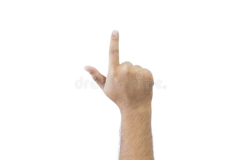 7,127 Number One Hand Signal Images, Stock Photos, 3D objects