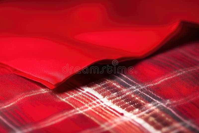 Close up of a micro sd card on red fabric royalty free illustration