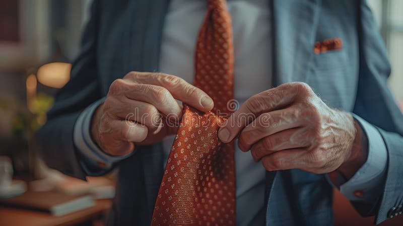 Tying A Tie For A Tremendous Success