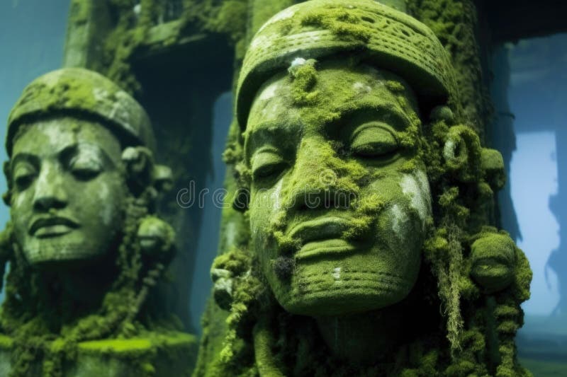 Underwater Statues Stock Illustrations 27 Underwater Statues Stock