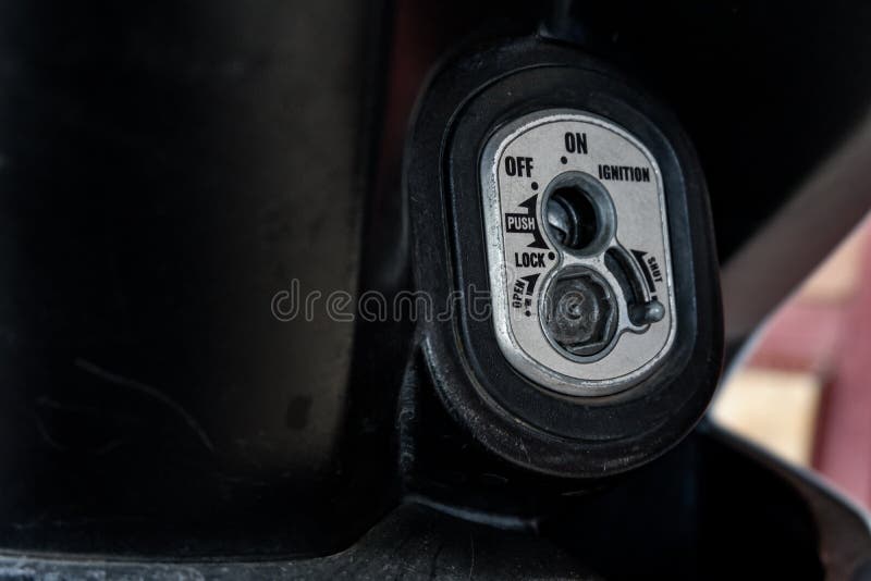 Motorcycle keyhole stock photo. Image of asia, power 243176570