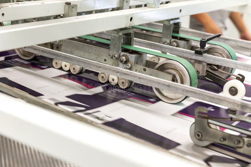 Printing Processes Industry Stock Photo Image of press, indoor 170848568