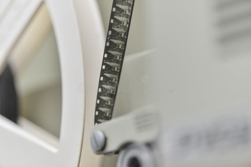 Close up of an old 8mm film projector royalty free stock images Close up of an old 8mm film projector royalty free stock images