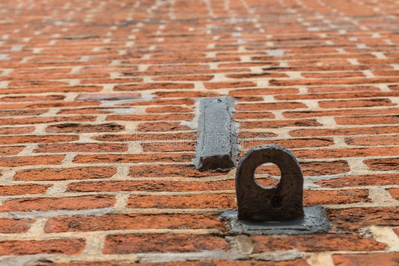 Closeup of Old Vintage Brick Wall Stock Image Image of building