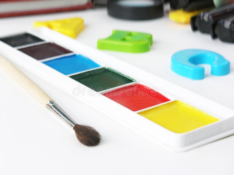 161 Paintbrush Alphabet Letters Stock Photos Free & RoyaltyFree