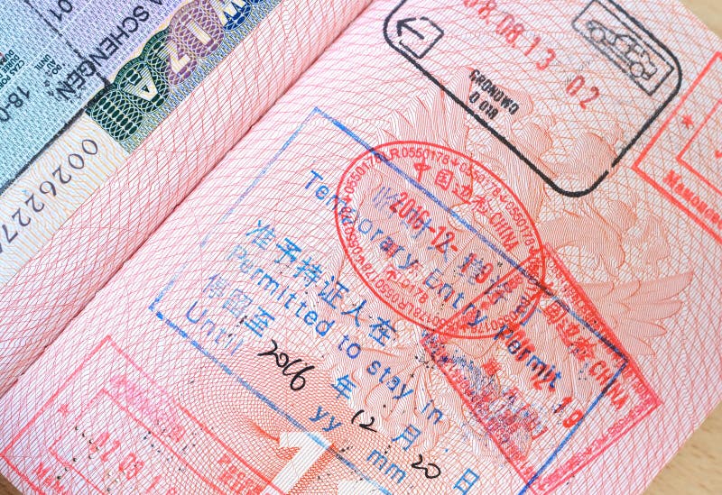 china-passport-pages-stock-photos-free-royalty-free-stock-photos