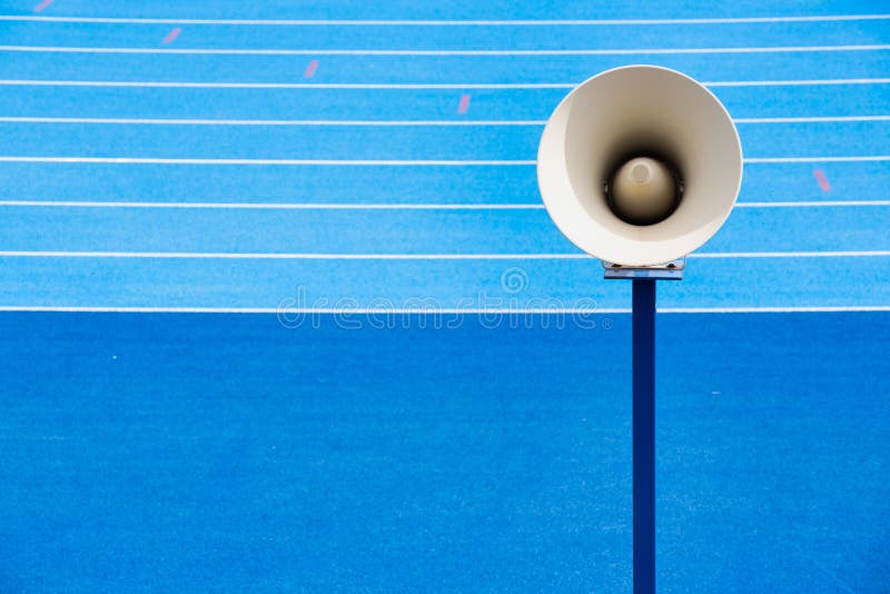 Close Up Photo of Horn Speaker in Stadium Stock Photo Image of