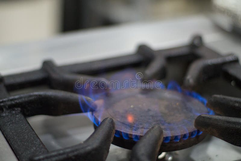 Close Up Photo of a Kitchen Burner Stock Image Image of kitchen