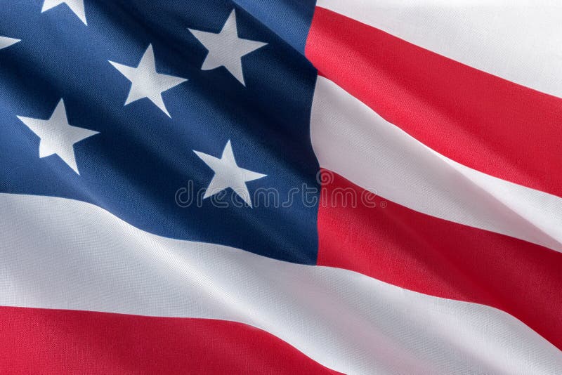Close-up photo of waving american flag royalty free stock photo Close-up photo of waving american flag royalty free stock photo