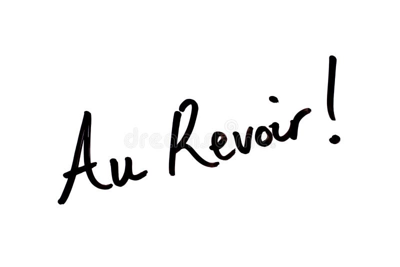 Au Revoir Stock Illustrations 45 Au Revoir Stock Illustrations Vectors Clipart Dreamstime