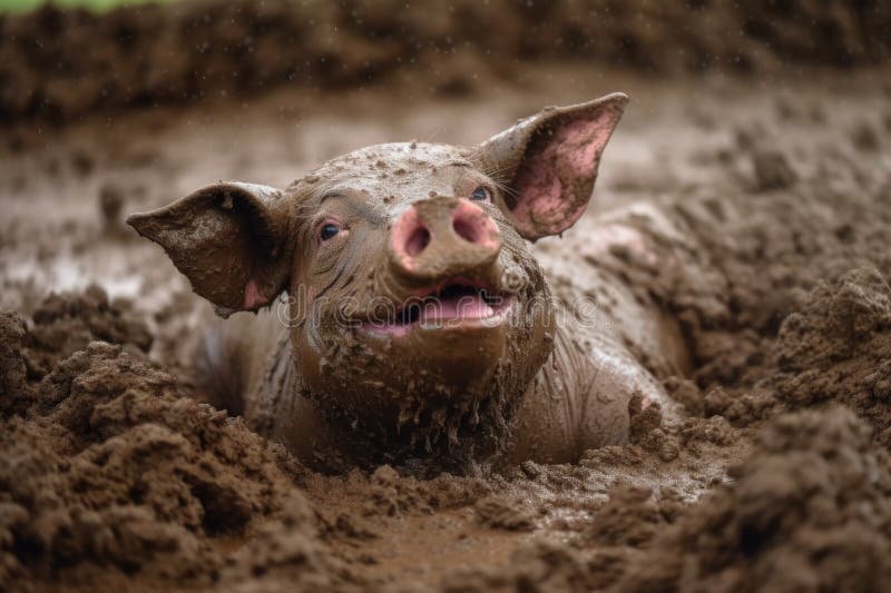 Pig Rolling Mud Stock Photos - Free &amp;amp; Royalty-Free Stock Photos from  Dreamstime