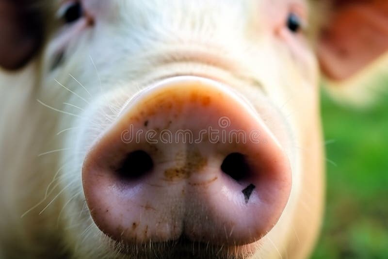 Close up of a pig nose stock photo. Image of outdoor 275849328