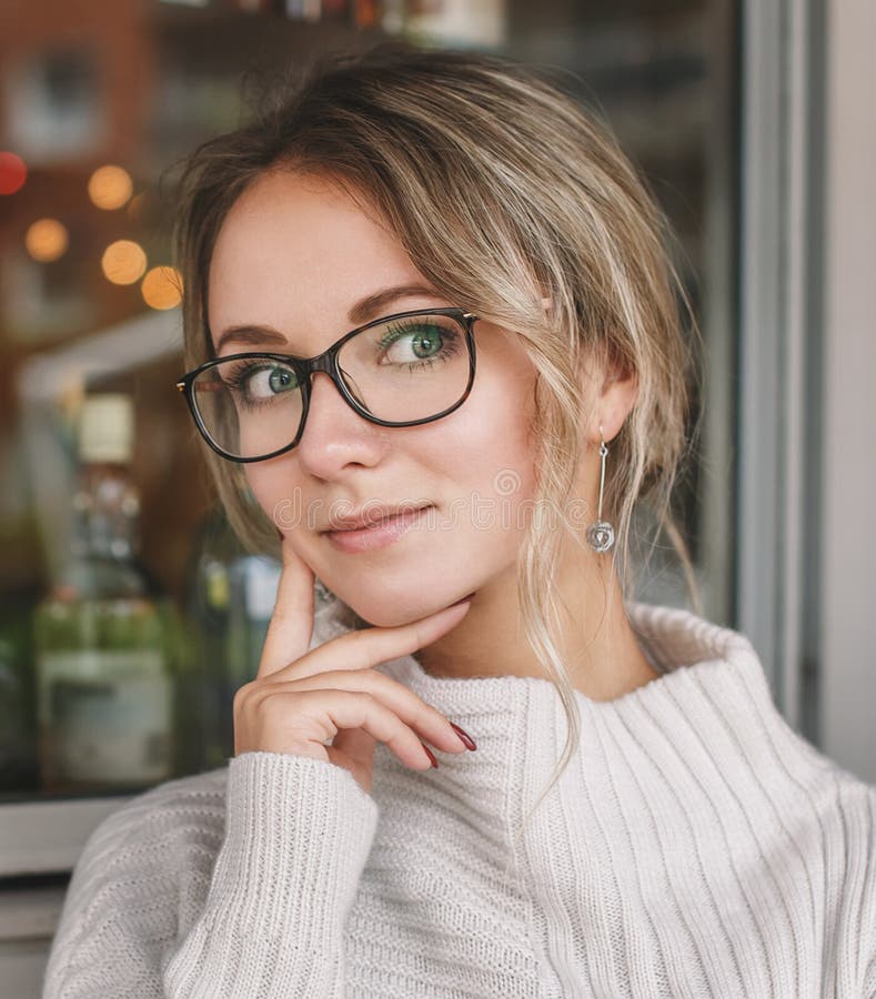 Cutie with glasses