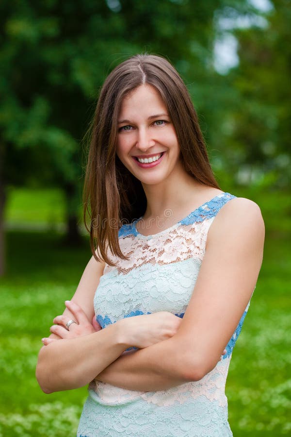 Portrait of beautiful young happy woman royalty free stock images Portrait of beautiful young happy woman royalty free stock images