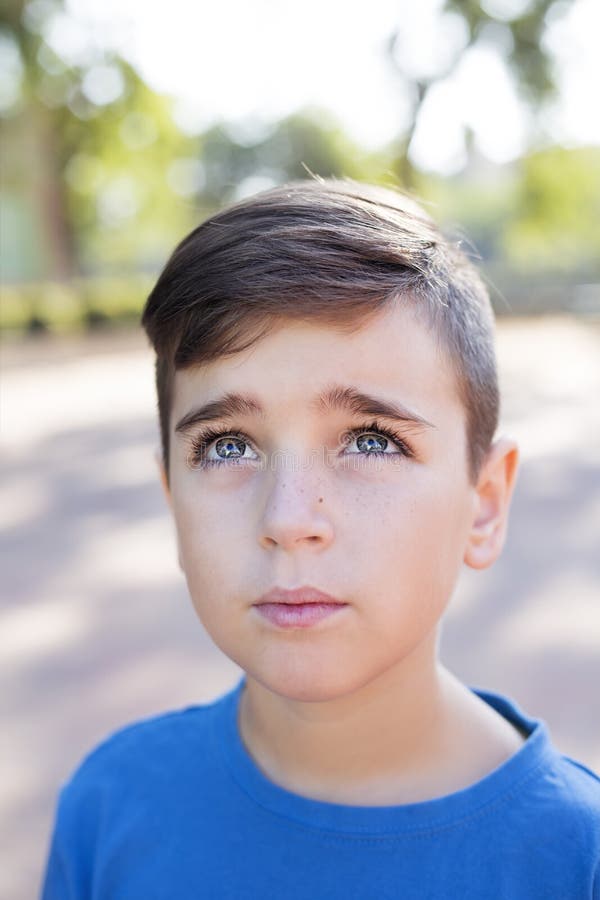 Close Up Portrait of a Handsome Boy Stock Photo Image of confident