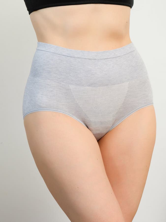 Close Up Portrait of a Naked Woman Body in Gray Panties Plus Size, Underwear  Stock Image - Image of female, plus: 250804299