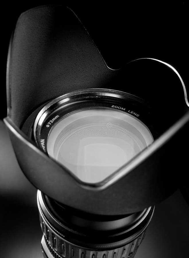 Closeup of Professional Camera Lens Stock Photo Image of camera